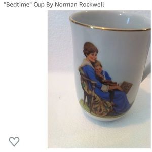 Norman Rockwell “bedtime” mug